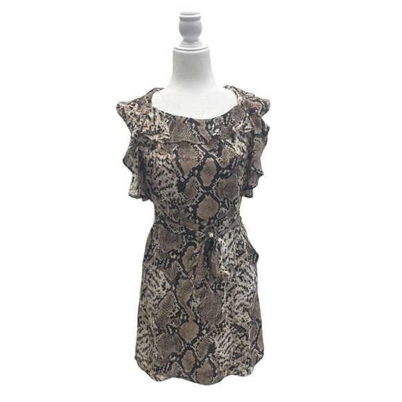 NWT Dress Forum Snakeskin Dress Womens Small - Picture 1 of 8